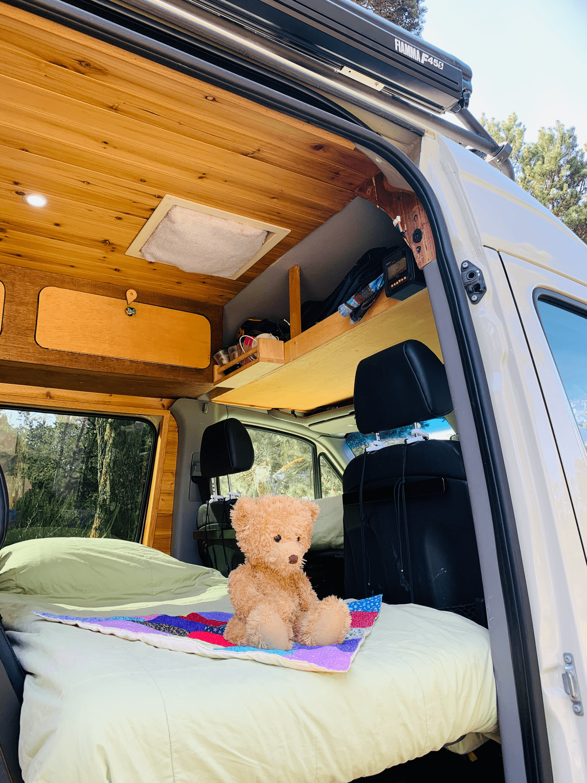 Van Life: Our New Front Double Bunk System for Kids