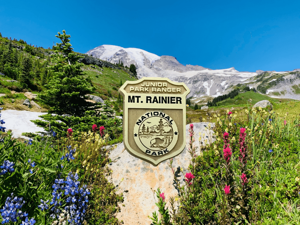 National Park Junior Ranger Adventure Mount Rainier NFT