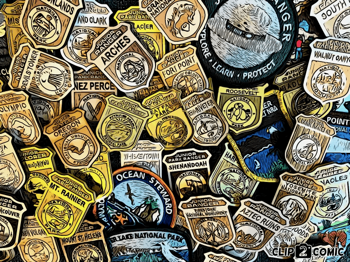 Junior Ranger Badge Collection