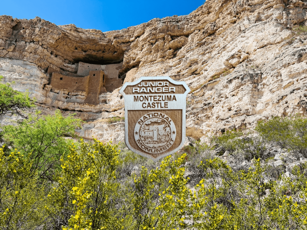 Montezuma Castle National Monument Junior Ranger badge